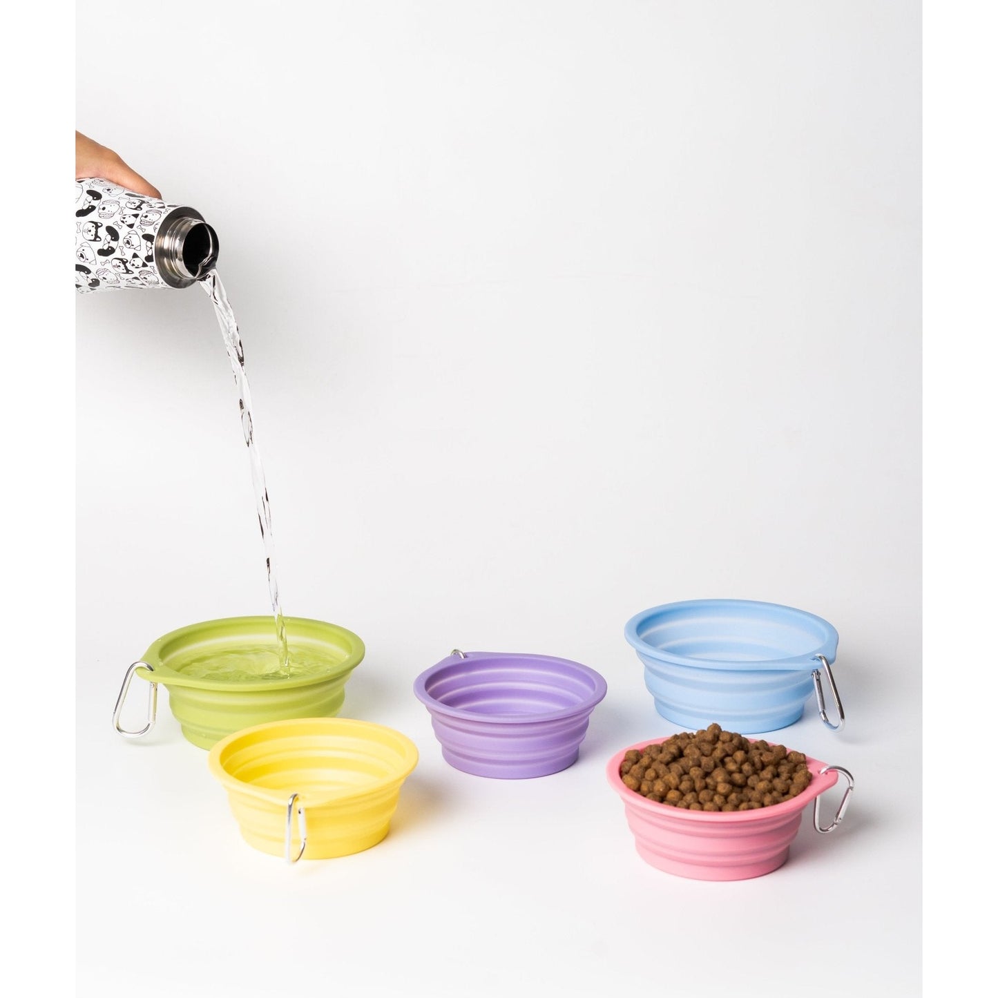 Pet Travel Bowl - Toto and George