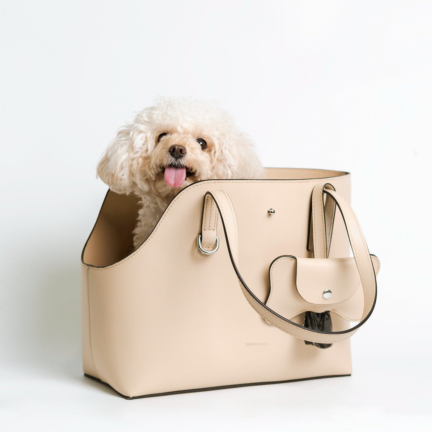 Leather Pet Carrier - Toto and George